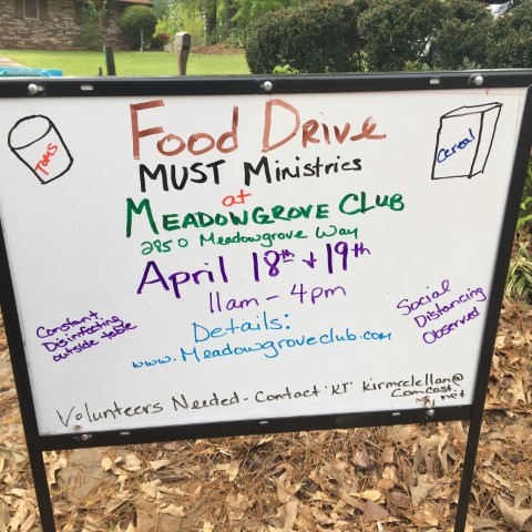 Food Drive for MUST Ministries